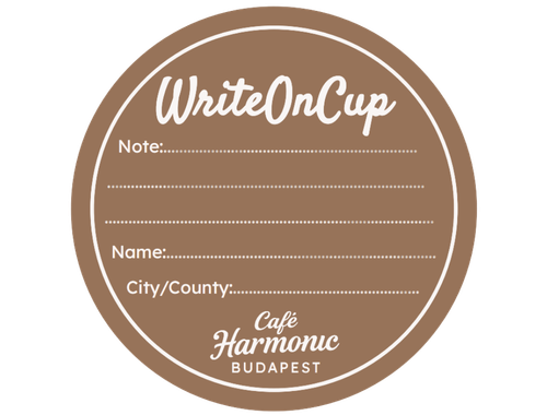 WriteOnCup matrica